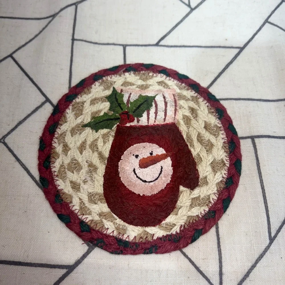 Capitol Earth Rugs Snowman Mitten 7